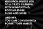Groupon India Carnival Invite