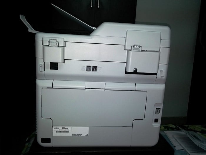 Brother MFC-9140CDN Printer Back View