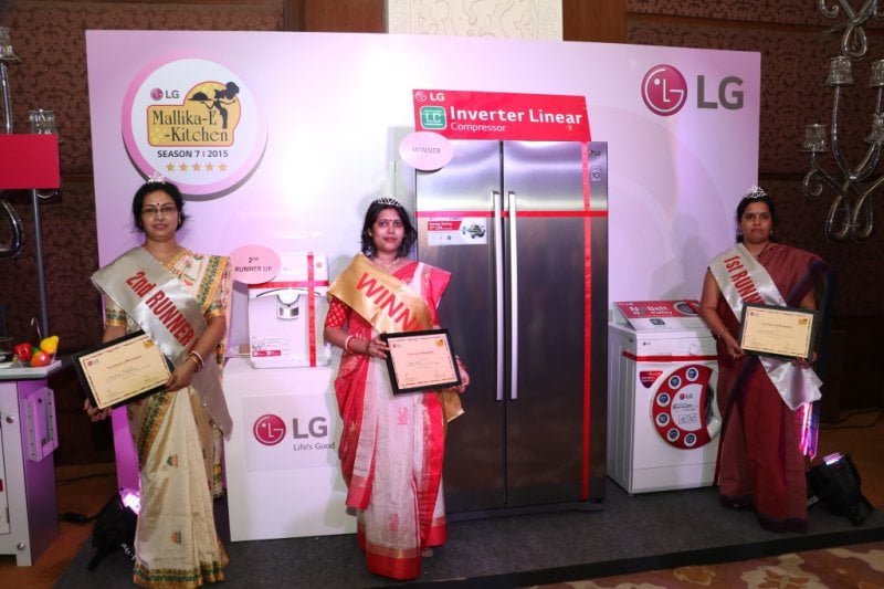 LG's 2015 Mallika-E-Kitchen Winners