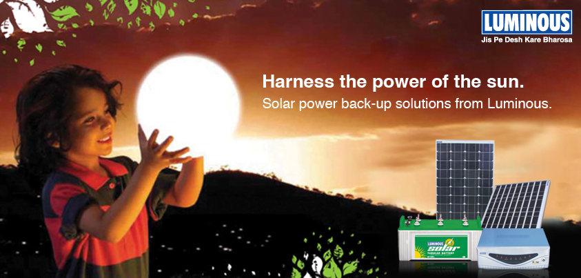 Luminous Launched Solar Inverter Powered iQu Internet of Things (IOT)