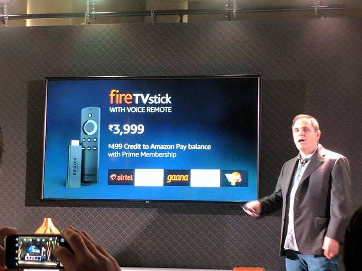 Amazon Fire TV Stick Launched in India