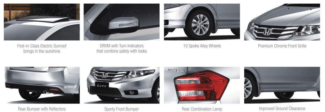Honda city new model 2012 features