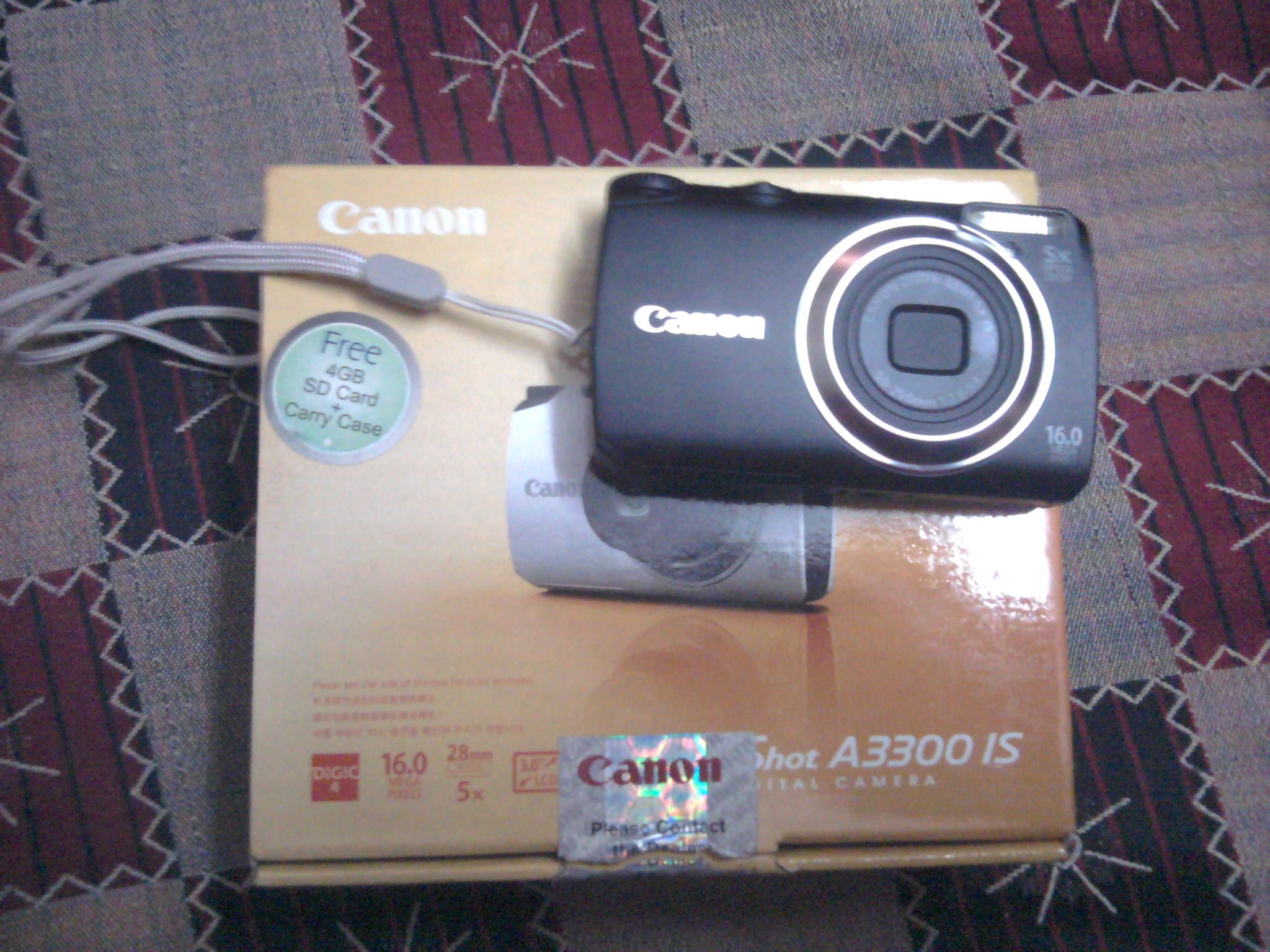 Canon A3300 with box