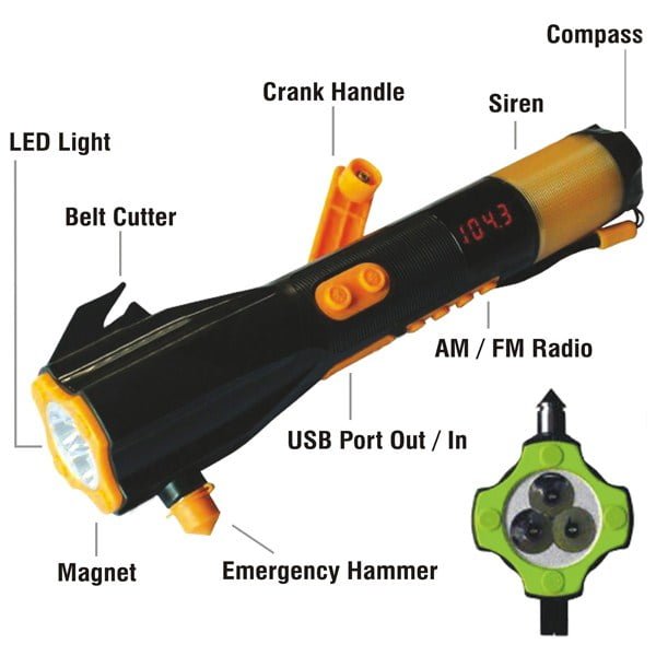 Multi-Functional Car Safety Tool