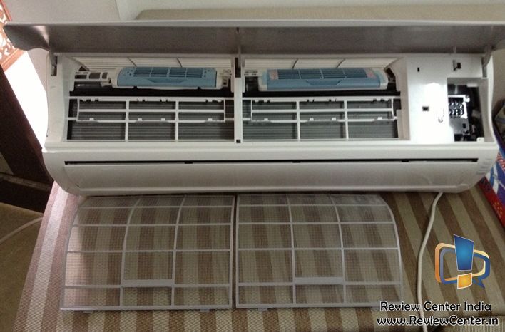 LG Inverter V AS-W186C2U1 filter view without Anti-dust filter