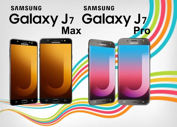 Samsung Galaxy J7 Max and J7 Pro