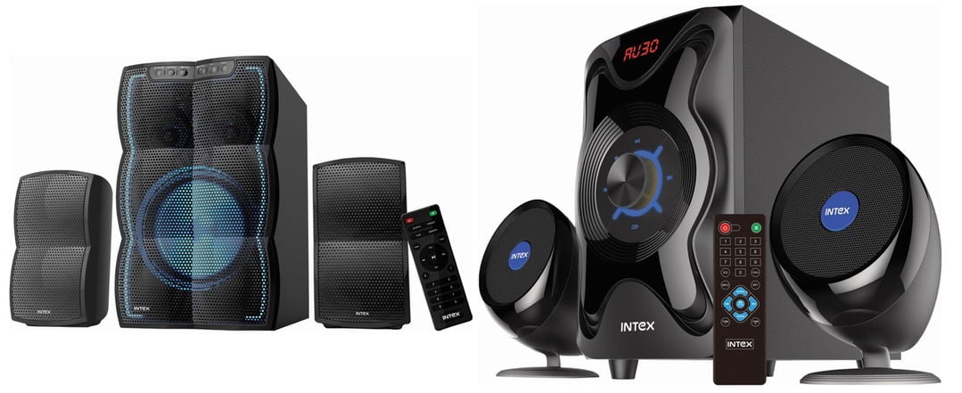 Intex IT-3510 FMUB and IT-3030 SUFB Home Speakers