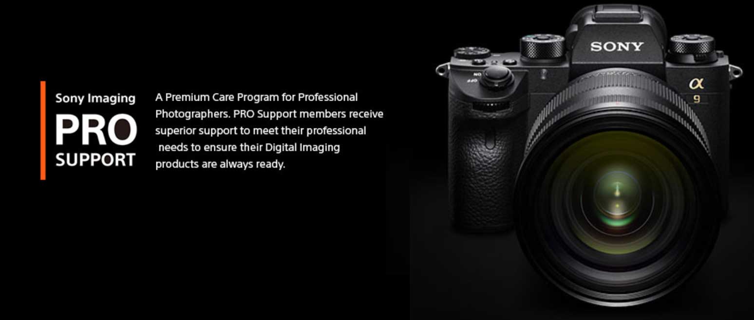 Sony Imaging Pro Support Now Available in India