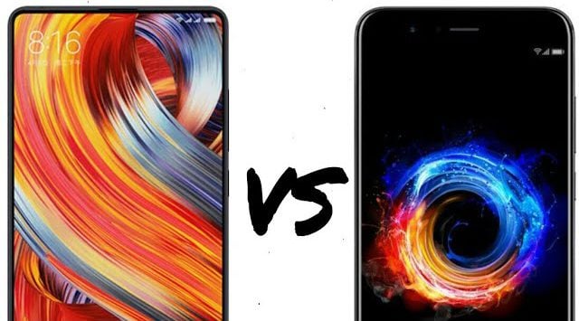 Mi MIX 2 vs Honor 8 Pro Compared