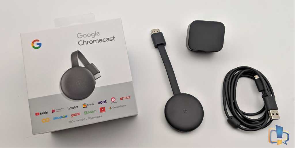 Google Chromecast 3 Box Contents