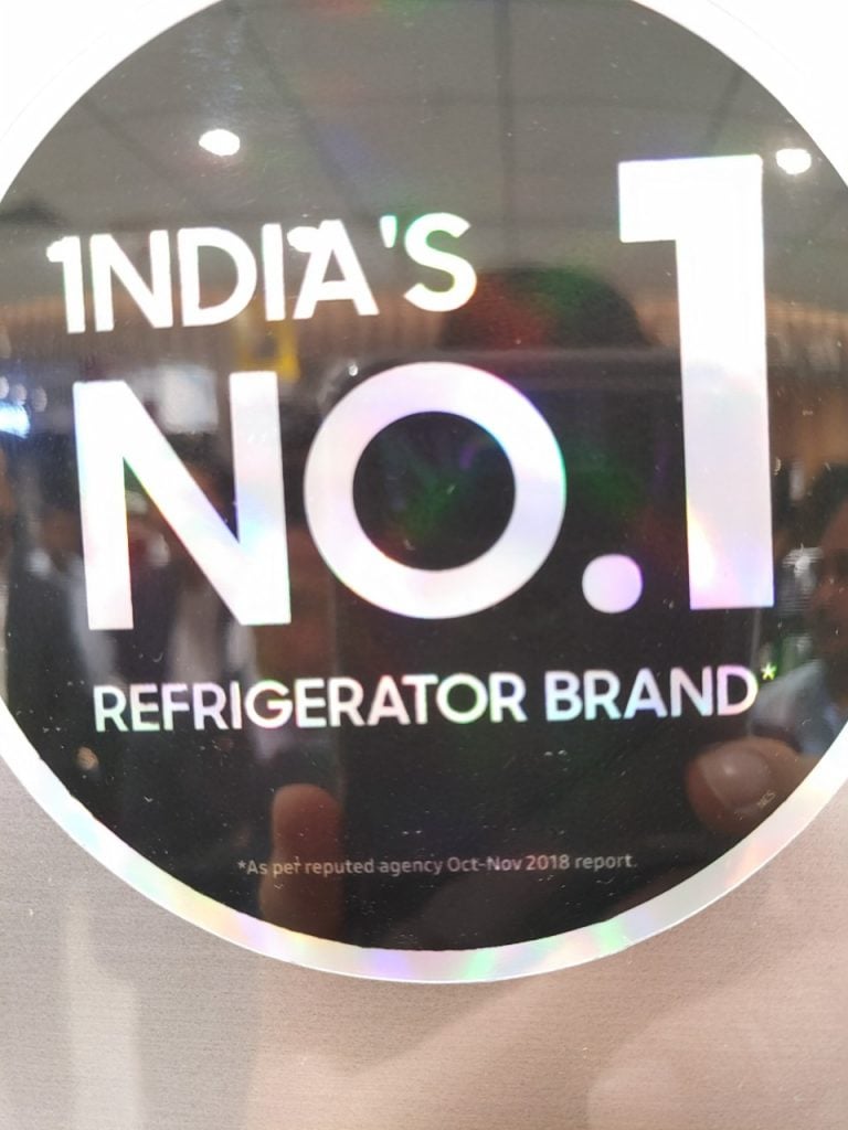 Not the No1 refrigerator brand